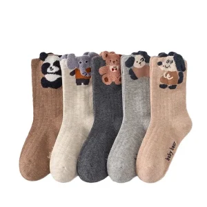 5 pairs-Boys Anti Odor Sports Socks