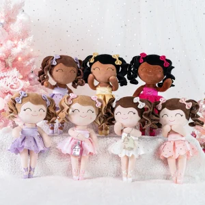 Plush Toys  New Design Ballet Dancer Dolls Curls Soft Toys Girl‘s Birthday Gift
