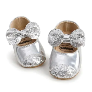 Baby Princess Shoes Sequins Bowknot