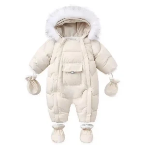 -30 Degree Baby Girl Winter Jumpsuit
